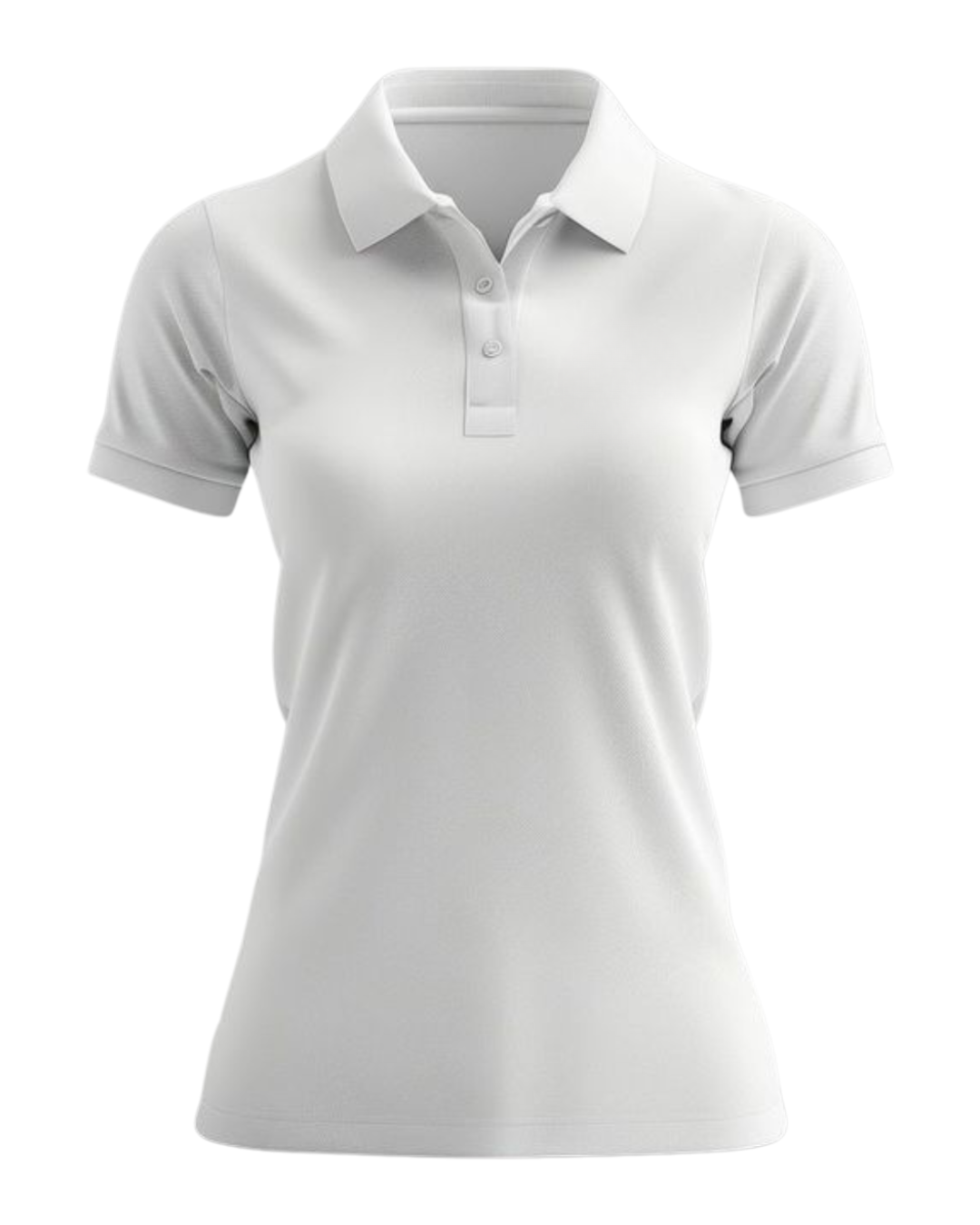 Women Axis-polo Shirt White