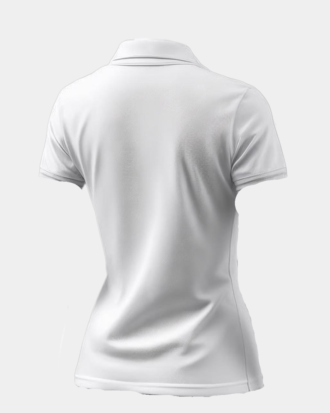 Women Axis-polo Shirt White