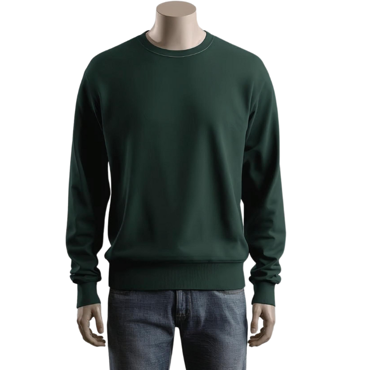 Drop Shoulder Shirt Green