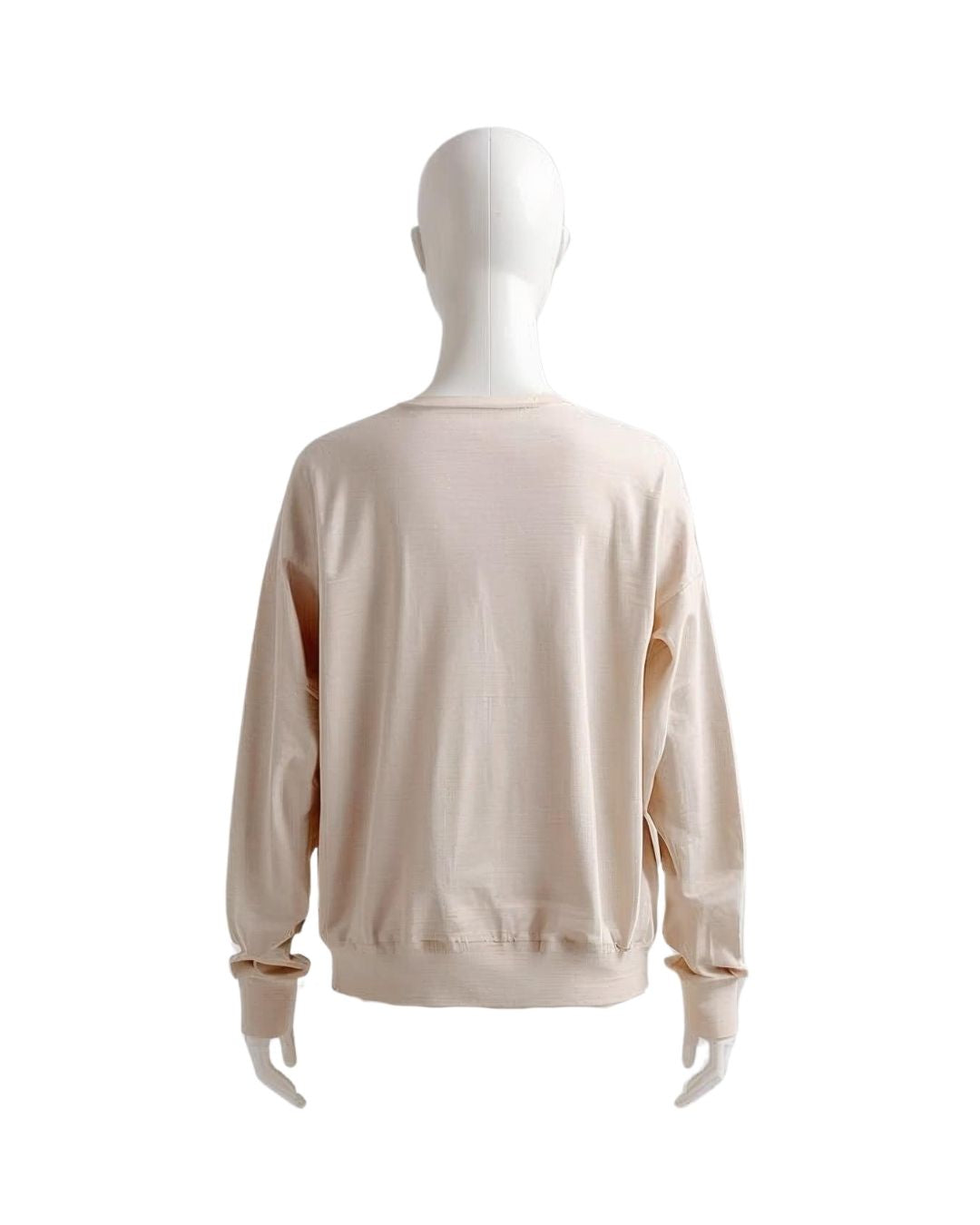 Drop Shoulder Shirt Beige