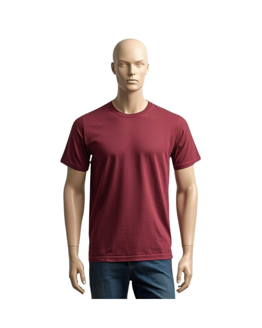 Men Basic Core T-shirt  Maroon