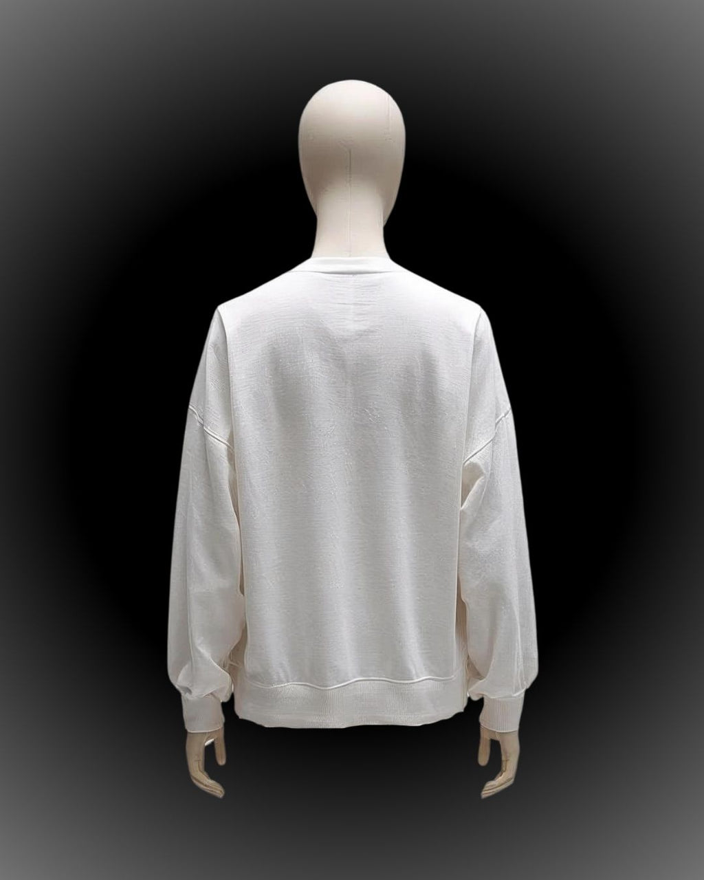 Drop Shoulder Shirt White