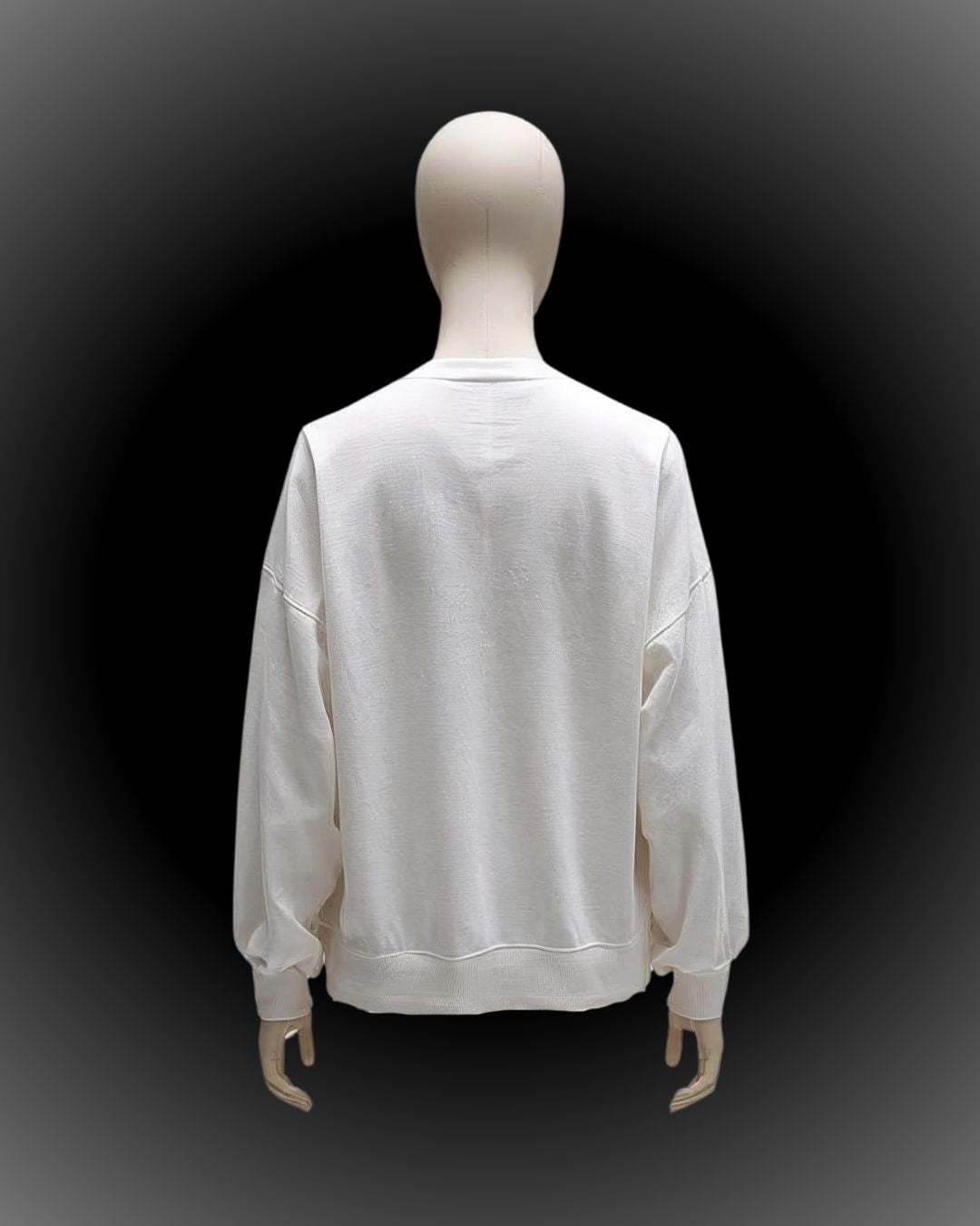 Drop Shoulder Shirt White